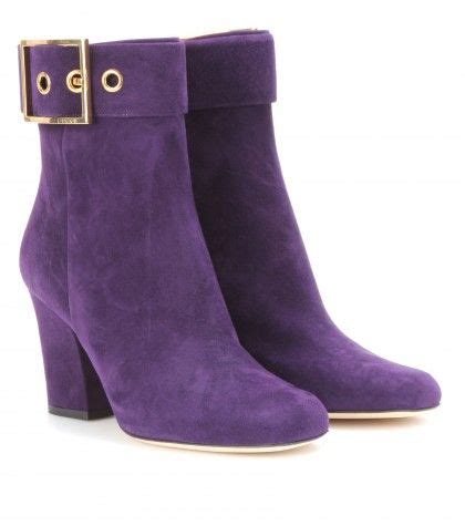 gucci purple bootie